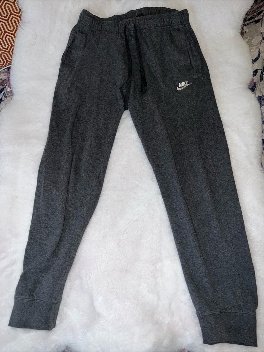 Nike Charcoal Gray Jogger Track Pants